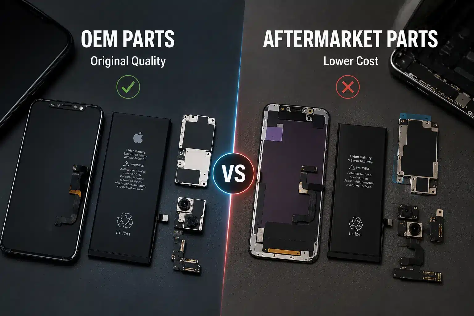 OEM vs Aftermarket Phone Parts: Which Is Better for Long Term Performance?